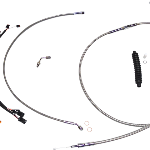 MAGNUM SHIELDING XR Handlebar Installation Kit - Stainless Steel/Chrome 589962 - Team Dream Rides