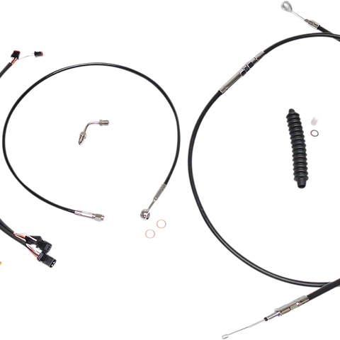 MAGNUM SHIELDING XR Handlebar Installation Kit - Black/Chrome 489962 - Team Dream Rides