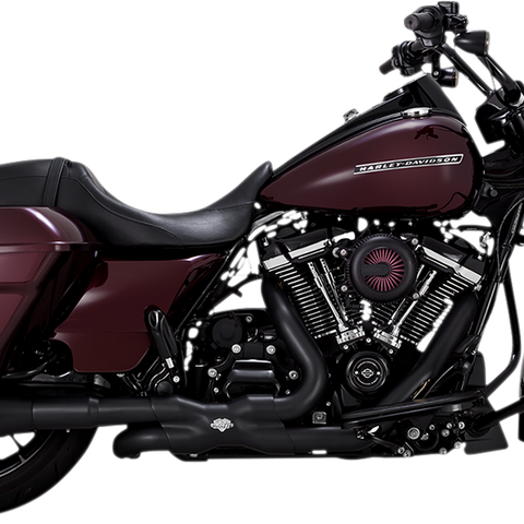 Vance & Hines 4-1/2 Inch Torquer Slip-On Mufflers - Black (Part #46674)