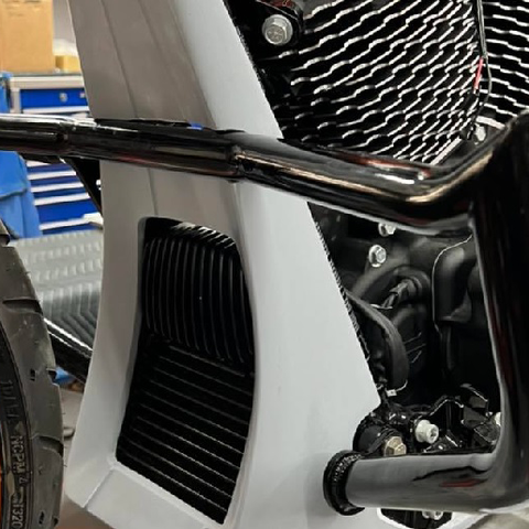 Swoop 2pc Chin Spoiler `17 22 Flt - Team Dream Rides