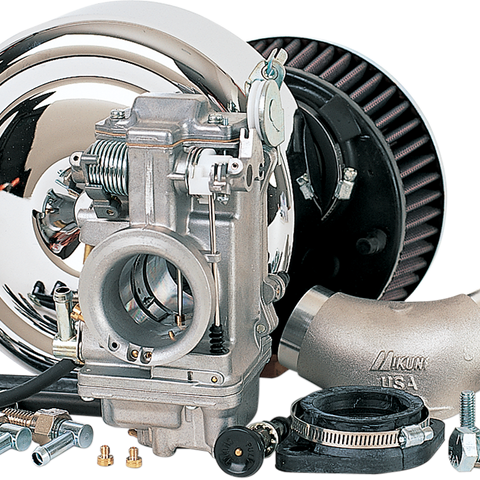 MIKUNI Smoothbore Carburetor Total Kit - HSR42 - Evolution Big Twin 42-8 - Team Dream Rides