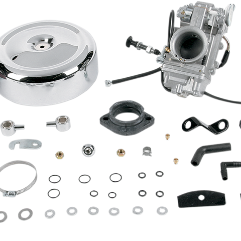 MIKUNI Smoothbore Carburetor Total Kit - HSR45 - Evolution Big Twin 45-2
