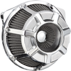 ARLEN NESS Inverted Series Chrome Air Cleaner Kit 18-918 with Forged Billet Aluminum Components