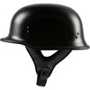 Highway 21 9mm German Beanie Helmet - Gloss Black 2xl - Team Dream Rides
