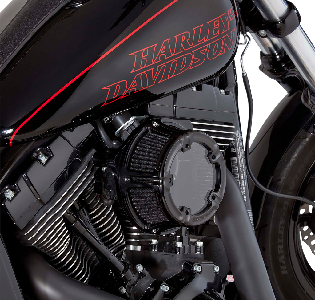 Arlen Ness Method™ Clear Series Air Cleaner - Black (Part 18-967)