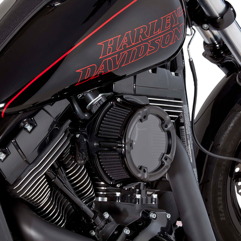 Arlen Ness Method™ Clear Series Air Cleaner - Black (Part 18-967)