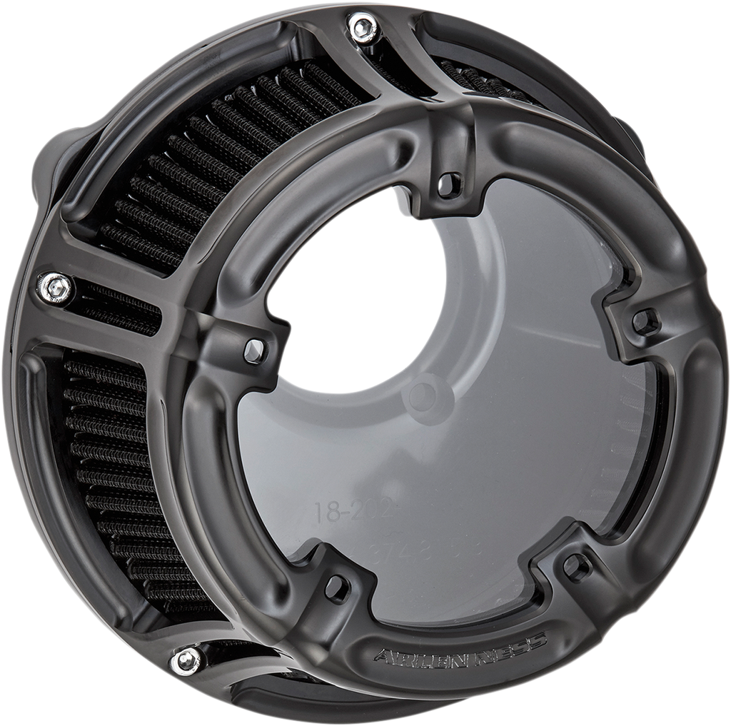 Arlen Ness Method™ Clear Series Air Cleaner - Black, Part Number 18-968