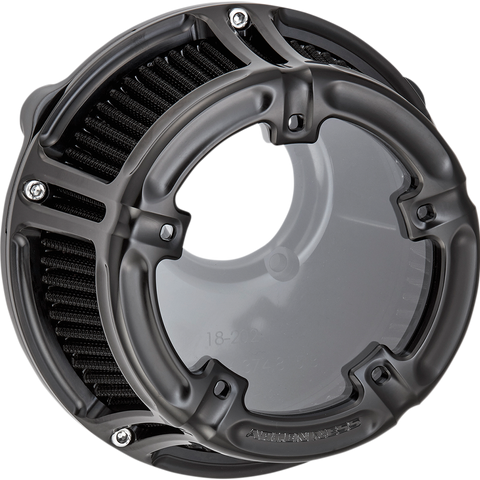Arlen Ness Method™ Clear Series Air Cleaner - Black, Part Number 18-968