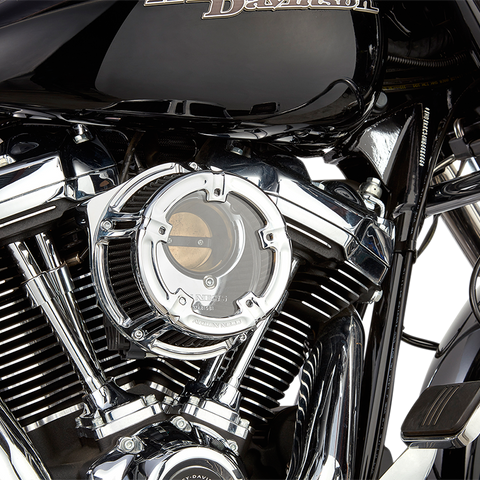 ARLEN NESS Method™ Clear Series Air Cleaner - Chrome 18-972