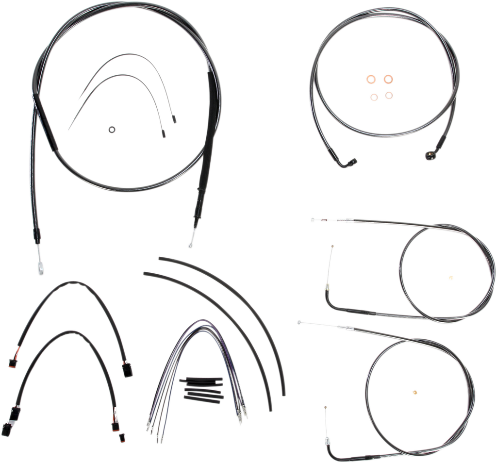 MAGNUM SHIELDING Black Pearl* Designer Handlebar Installation Kit 487172 - Team Dream Rides