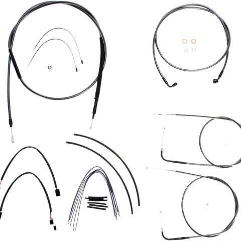 MAGNUM SHIELDING Black Pearl* Designer Handlebar Installation Kit 487172 - Team Dream Rides