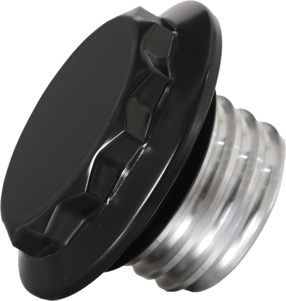 H/D Billet 12 Point Vented Black Fuel Cap - Team Dream Rides