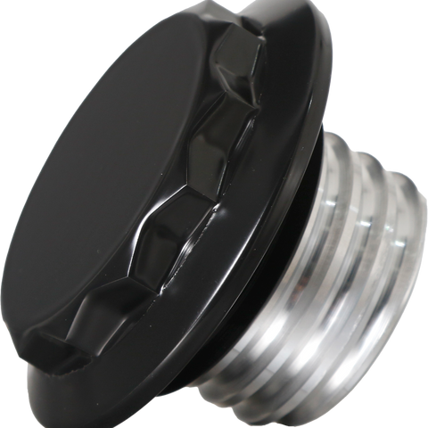 H/D Billet 12 Point Vented Black Fuel Cap - Team Dream Rides