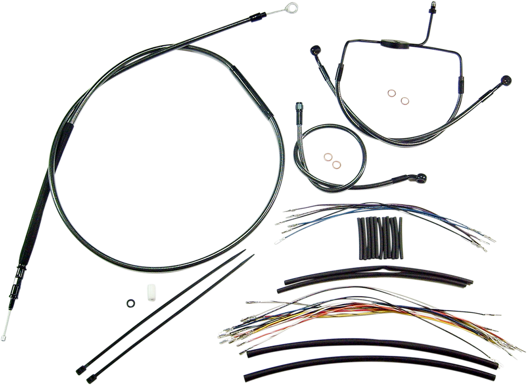 MAGNUM SHIELDING Black Pearl* Designer Handlebar Installation Kit 487301 - Team Dream Rides