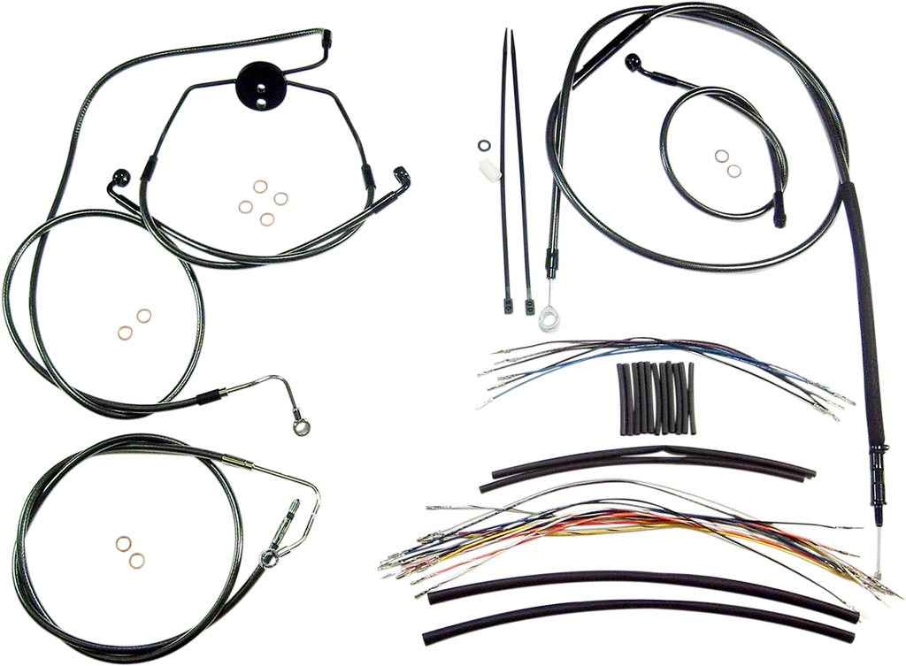 MAGNUM SHIELDING Black Pearl* Designer Handlebar Installation Kit 487311 - Team Dream Rides