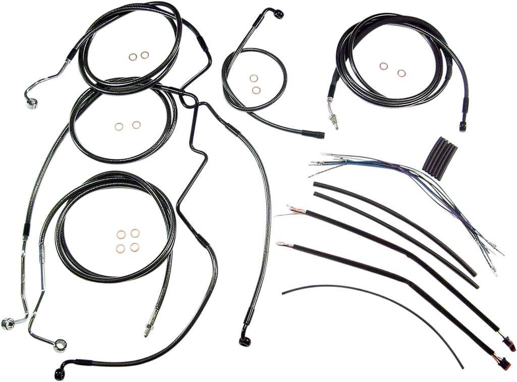 MAGNUM SHIELDING Black Pearl* Designer Handlebar Installation Kit 487341 - Team Dream Rides