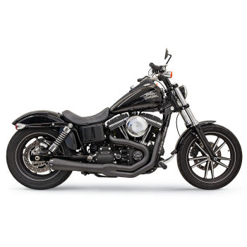 BASSANI XHAUST Mega Power Exhaust - Black Road Rage II Mega Power 2:1 System - Team Dream Rides