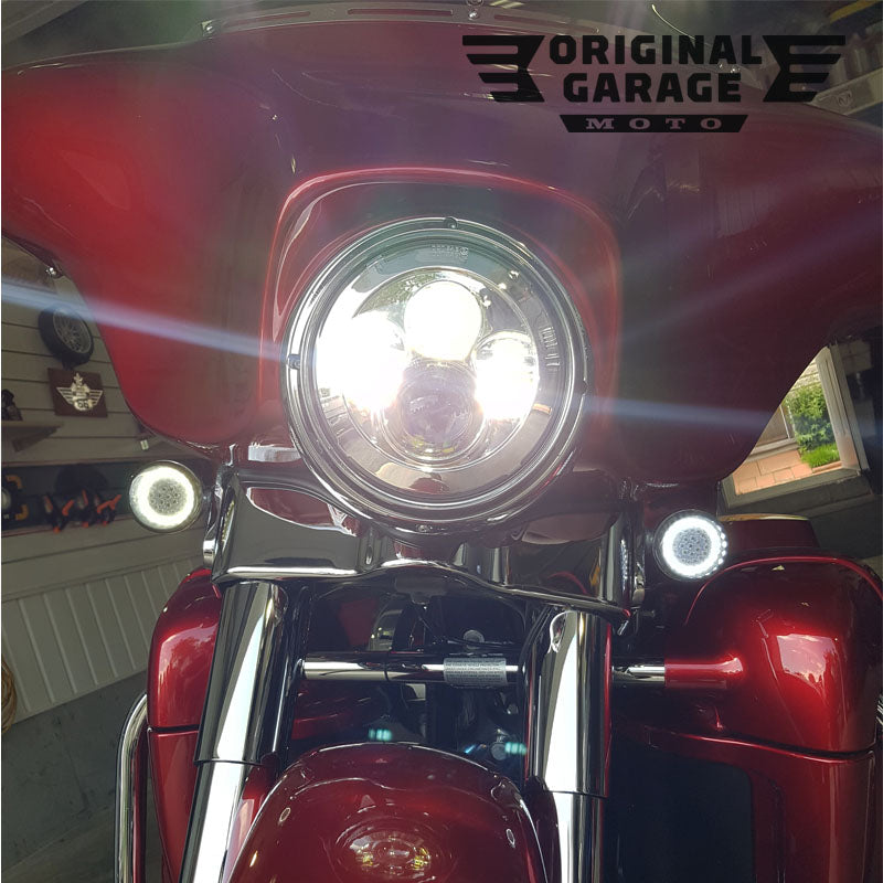 7'' OG Projector LED Headlight for Harley-Davidson - Team Dream Rides