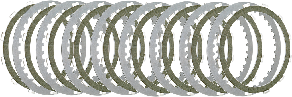 Belt Drives Ltd. Clutch Plates for Harley-Davidson Big Twin 1998-2017 (Part BTX-14)