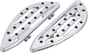 Arlen Ness Deep Cut Driver Floorboards Chrome 06-838 for Harley-Davidson