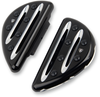 Arlen Ness Deep Cut Passenger Floorboards Black 06-867 for Enhanced Style and Comfort