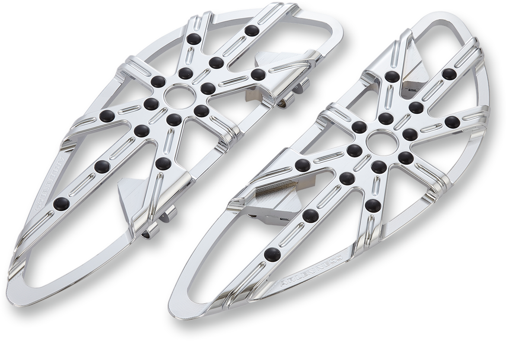 Arlen Ness 10 Gauge Driver Floorboards Chrome 06-860