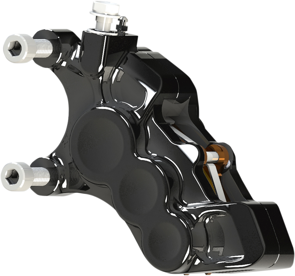 ARLEN NESS 6-Piston Front Left Brake Caliper 11.8 Inch Black - Part 02-215
