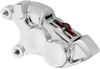 ARLEN NESS 4-Piston Caliper – Left for 11.8-Inch Brake Rotors, Chrome Finish – Part Number 02-220