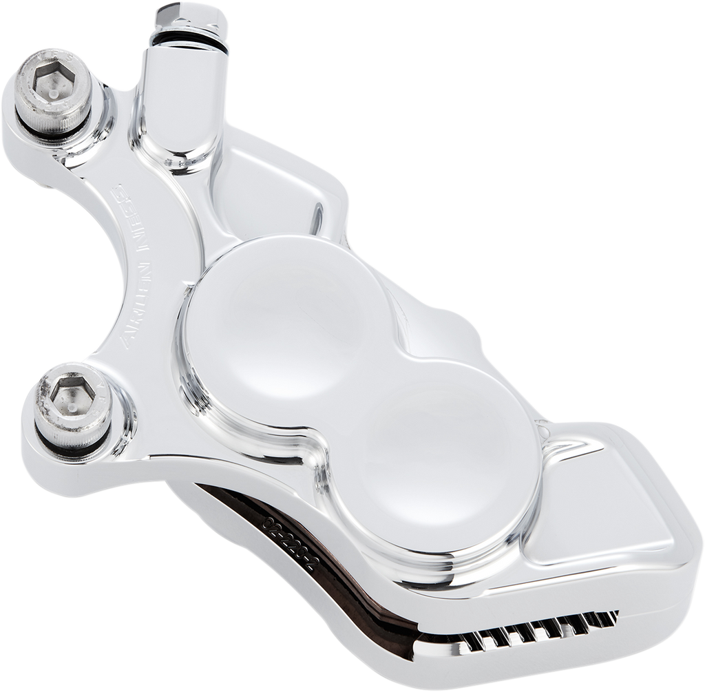 ARLEN NESS 4-Piston Front Right Brake Caliper for 11.8-Inch Rotors, Chrome Finish - Part Number 02-222