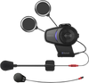 SENA 10S Communication System (10S-02-) for Sportbike Helmets with Bluetooth 4.1, Up to 1.6 km Range, and FM Radio