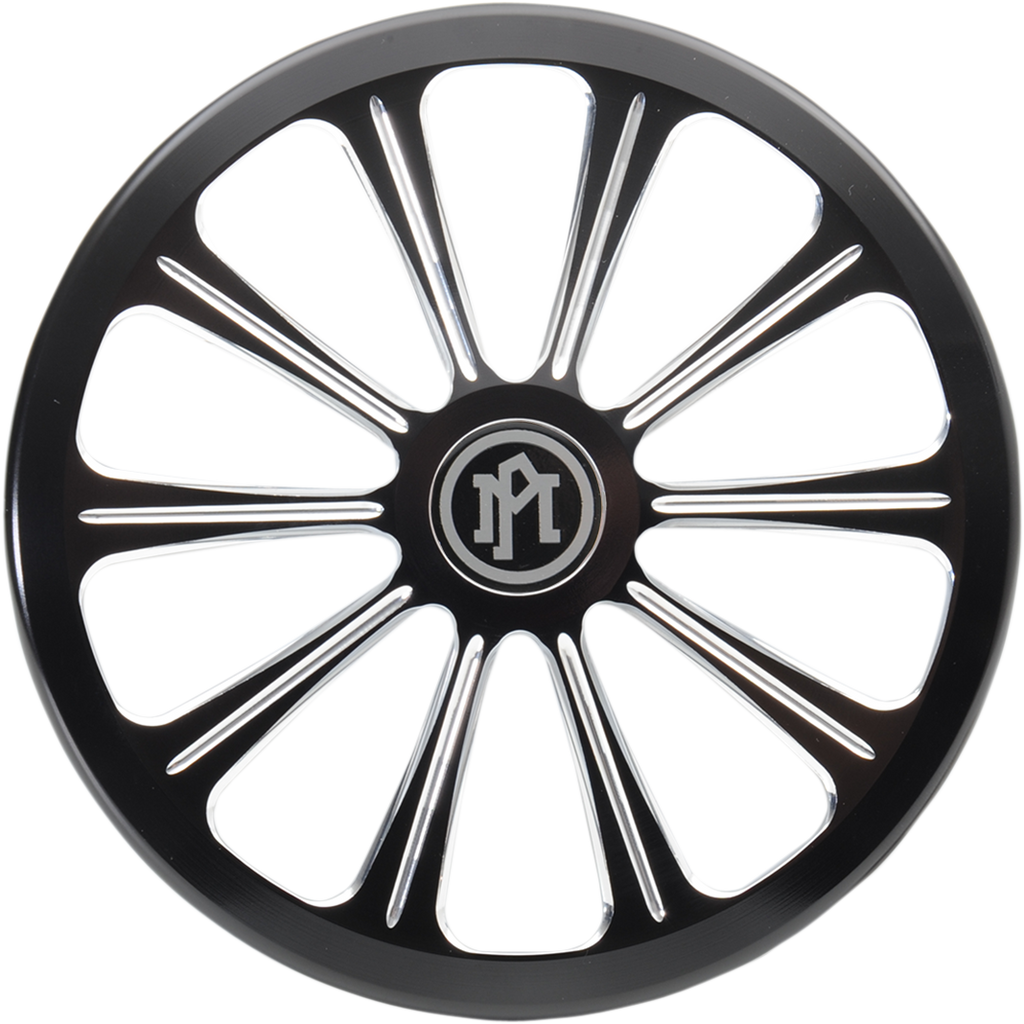 PERFORMANCE MACHINE (PM) Super Gas Universal Faceplate - Revel - Platinum Cut* 02062010RELBMP - Team Dream Rides