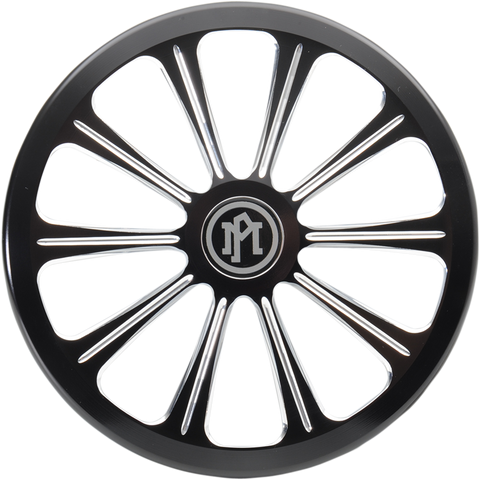 PERFORMANCE MACHINE (PM) Super Gas Universal Faceplate - Revel - Platinum Cut* 02062010RELBMP - Team Dream Rides