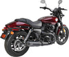 TBR Comp S Slip On Street 750 Black for Harley Davidson XG Models