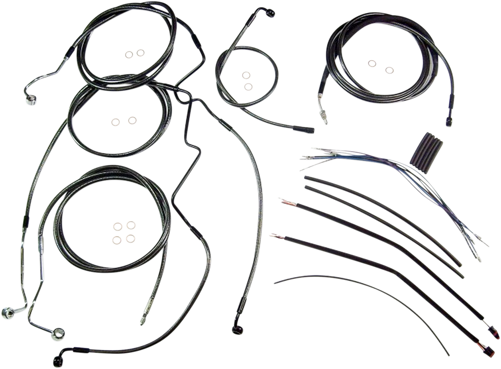 MAGNUM SHIELDING Black Pearl* Designer Handlebar Installation Kit 487841 - Team Dream Rides