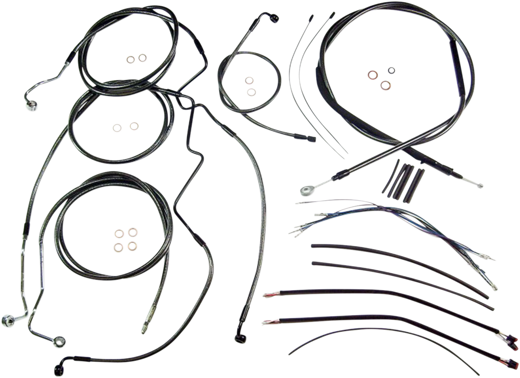 MAGNUM SHIELDING Black Pearl* Designer Handlebar Installation Kit 487843 - Team Dream Rides