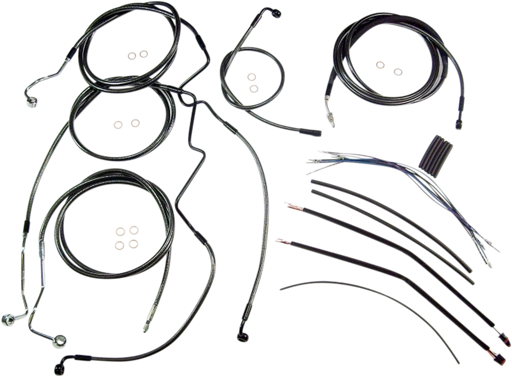 MAGNUM SHIELDING Black Pearl* Designer Handlebar Installation Kit 487872 - Team Dream Rides