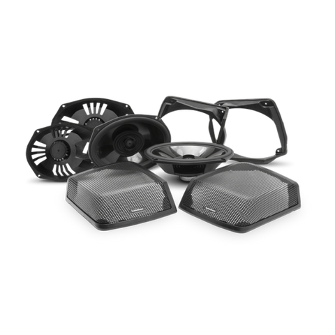 Rockford Fosgate 1998-2013+ Harley Davidson Motorcycle Saddlebag Audio Kit - Team Dream Rides