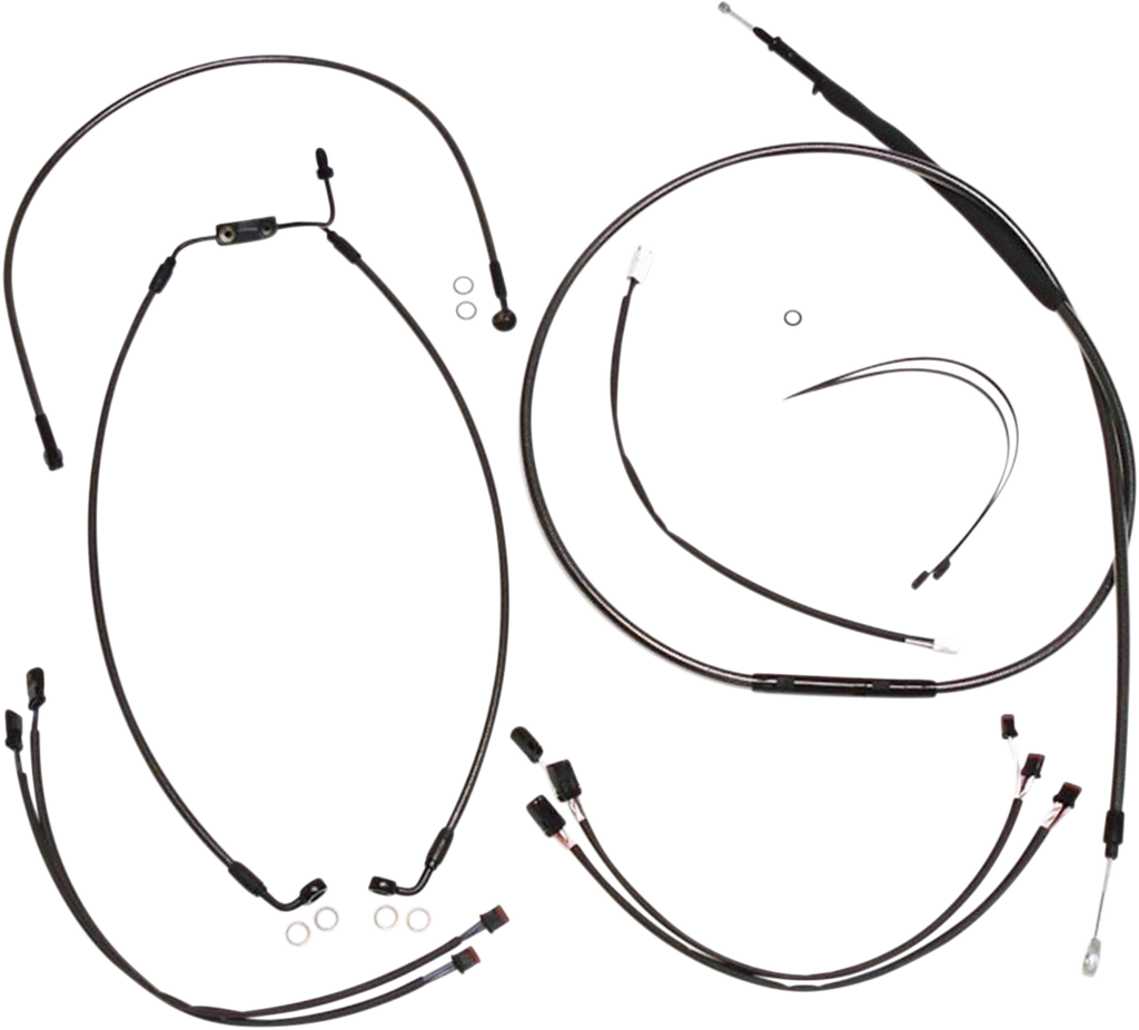 MAGNUM SHIELDING Black Pearl* Designer Handlebar Installation Kit 487901 - Team Dream Rides