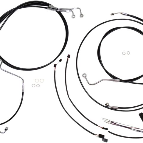 MAGNUM SHIELDING XR Handlebar Installation Kit - Black 489841 - Team Dream Rides