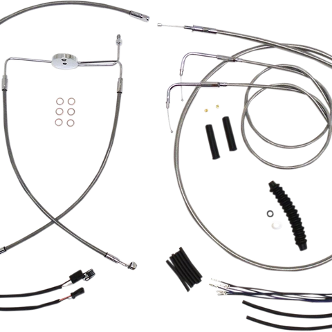 MAGNUM SHIELDING XR Handlebar Installation Kit - Stainless Steel 589201 - Team Dream Rides