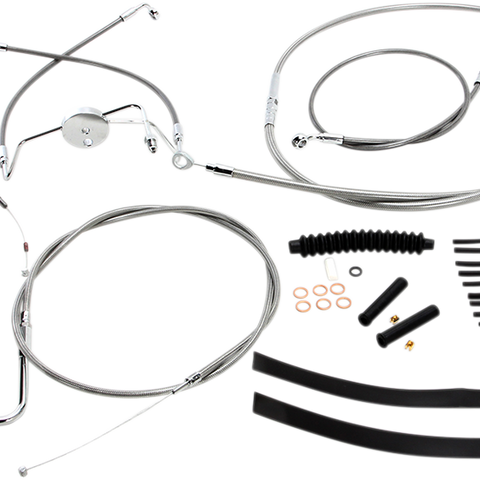 MAGNUM SHIELDING XR Handlebar Installation Kit - Stainless Steel 589282 - Team Dream Rides