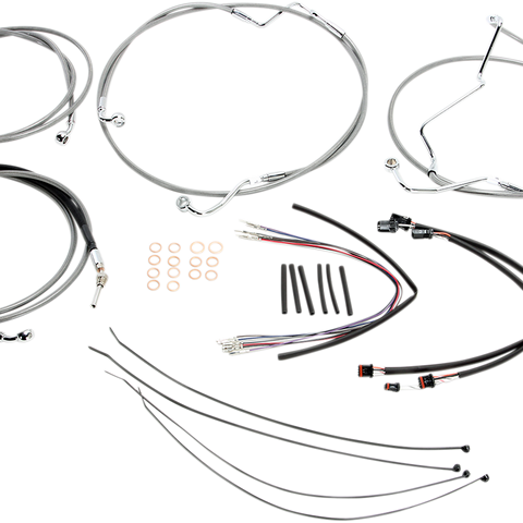 MAGNUM SHIELDING XR Handlebar Installation Kit - Stainless Steel 589341 - Team Dream Rides