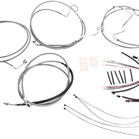 MAGNUM SHIELDING XR Handlebar Installation Kit - Stainless Steel 589342 - Team Dream Rides