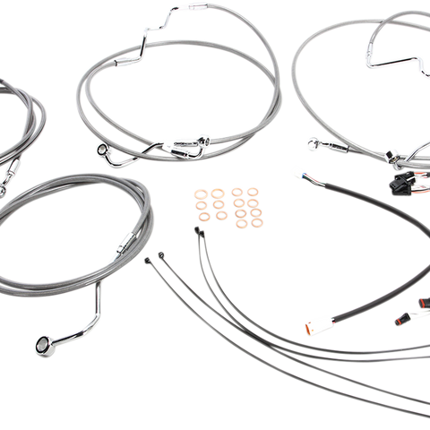 MAGNUM SHIELDING XR Handlebar Installation Kit - Stainless Steel 589871 - Team Dream Rides