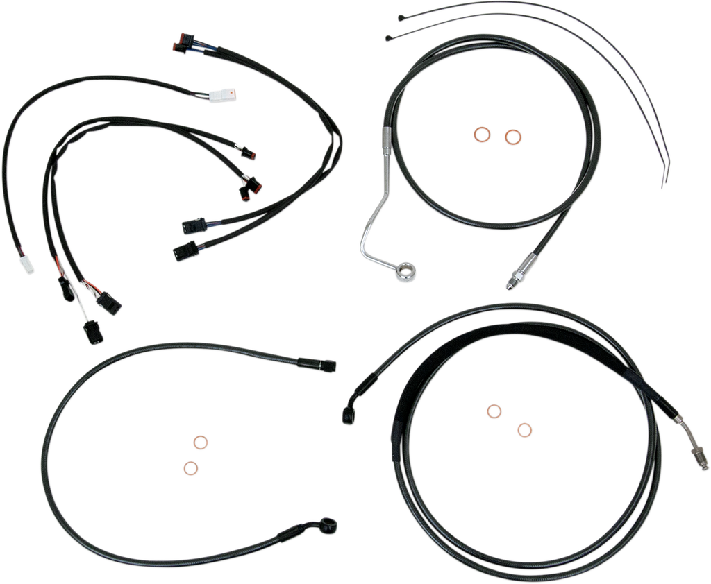 MAGNUM SHIELDING Black Pearl* Upper Handlebar Installation Kit 487421 - Team Dream Rides