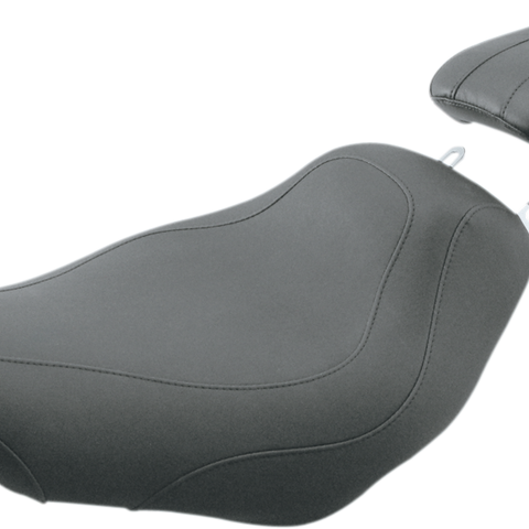 MUSTANG Seat - Tripper* Solo - without Backrest - Stitched - Black - FLT 76457 - Team Dream Rides
