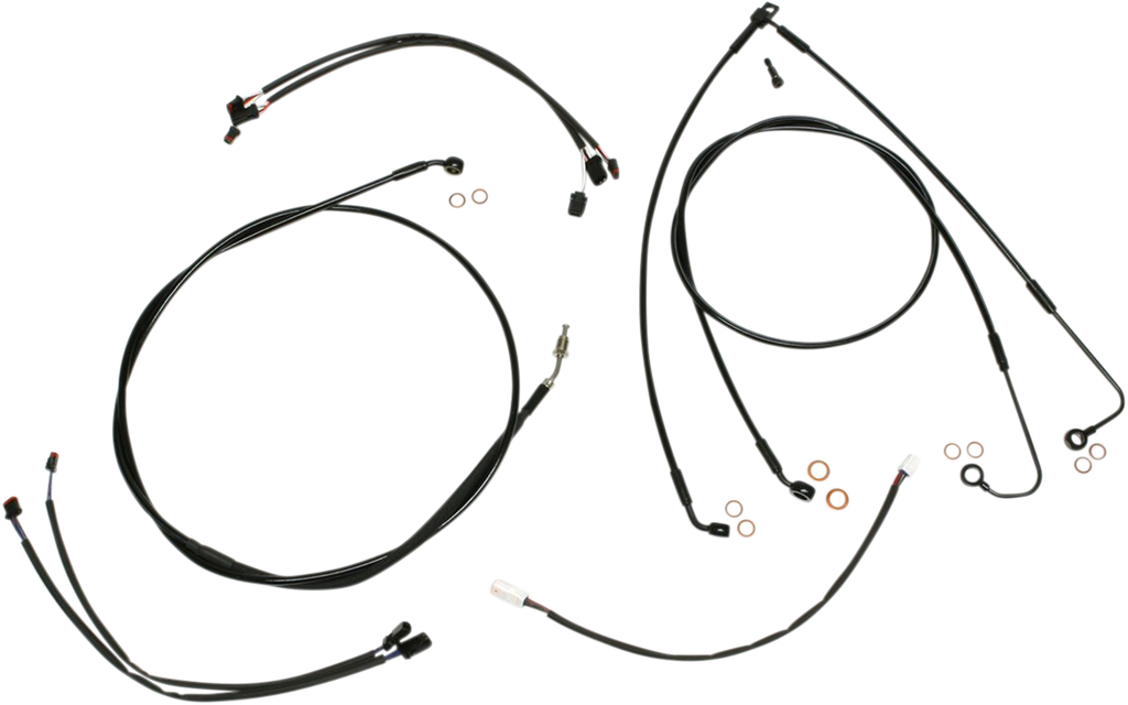 MAGNUM SHIELDING XR Handlebar Installation Kit - Black 486891 - Team Dream Rides