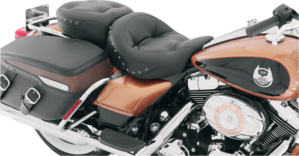 MUSTANG Regal Touring Seat - Black - FL '08-'21 76038 - Team Dream Rides