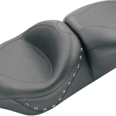 MUSTANG Touring Seat - Black Studs - '08-'21 FLT 76039 - Team Dream Rides
