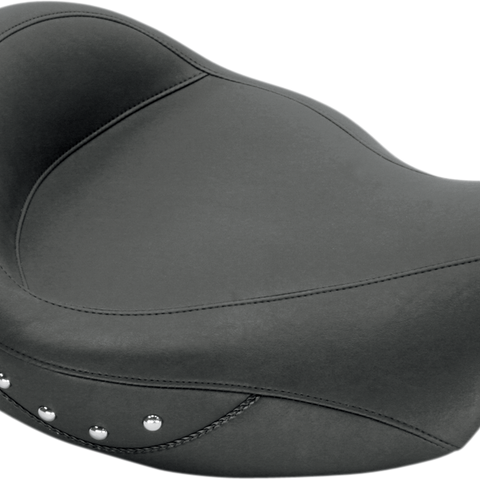 MUSTANG Super Solo Seat - Chrome Studded 76068 - Team Dream Rides